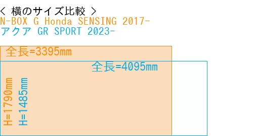 #N-BOX G Honda SENSING 2017- + アクア GR SPORT 2023-